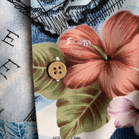 Pau Hana Hawaii Aloha Shirt - Large - Picture 9 of 13